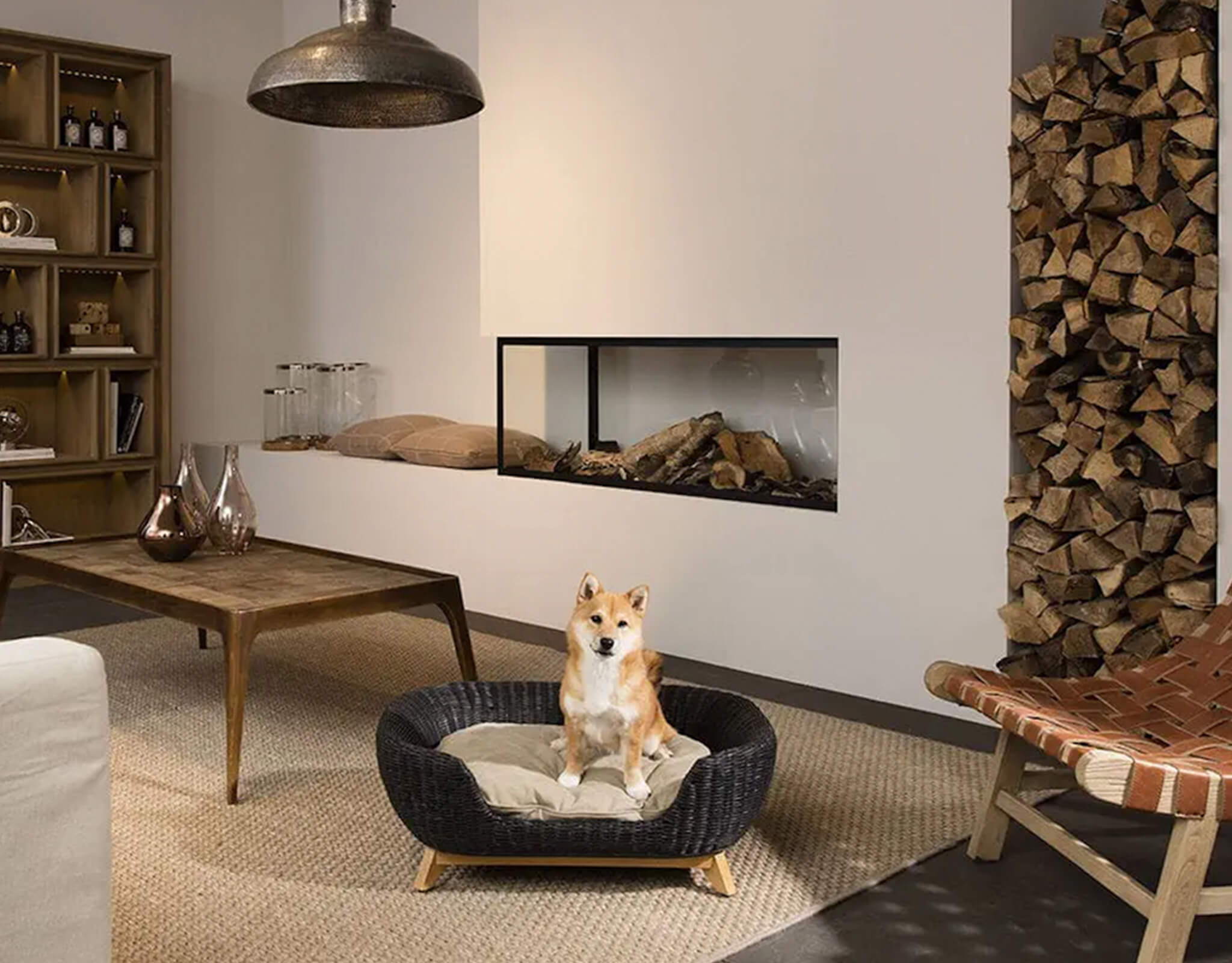 End table dog bed for sale discount